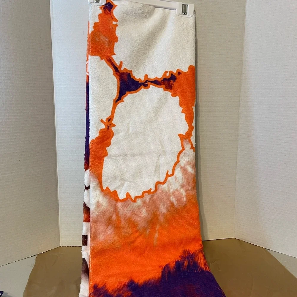 Wincraft Clemson Tigers Orange and Purple Towel
